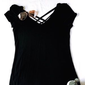 Soft Black Short-Sleeve Tee
